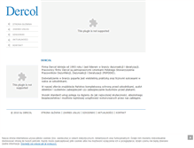 Tablet Screenshot of dercol.com.pl